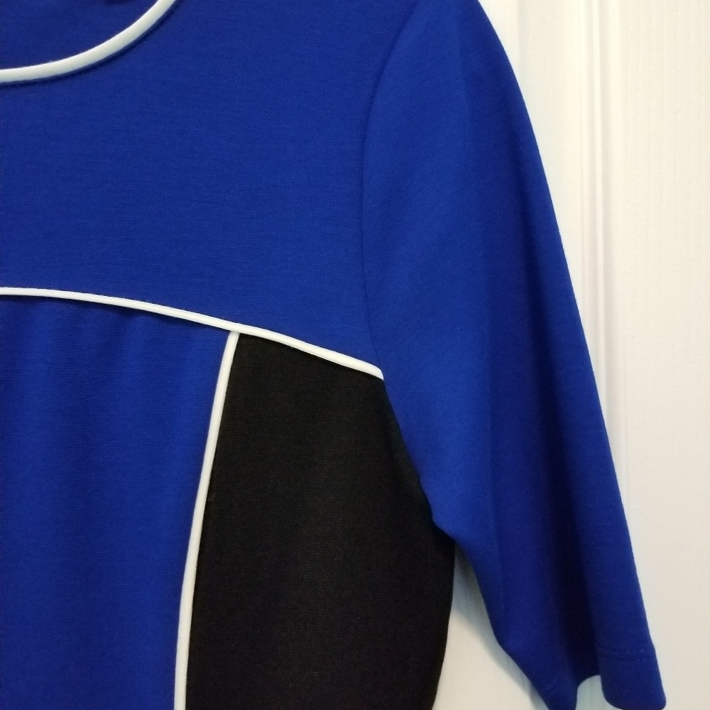 Wyatt Color Block Mini Dress - Picture 3 of 5